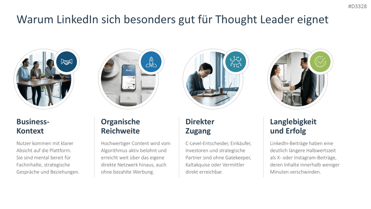 Personal Branding / Thought Leadership PowerPoint Template