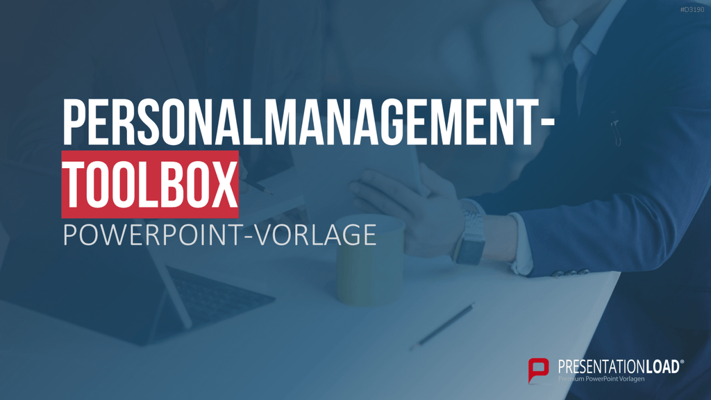 Personalmanagement-Toolbox PowerPoint-Vorlage
