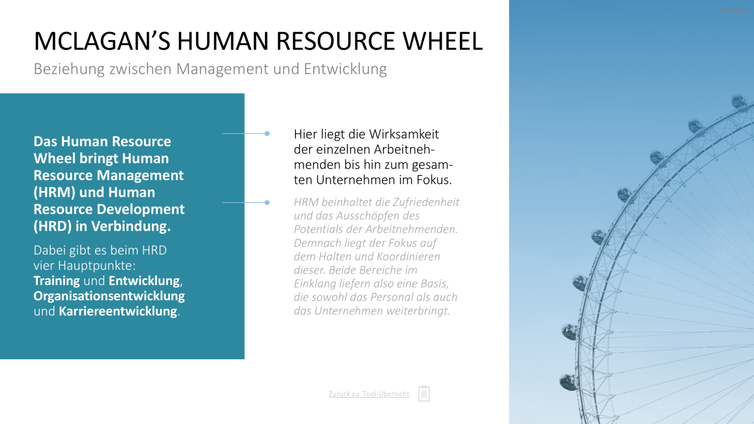 Personalmanagement-Toolbox PowerPoint-Vorlage