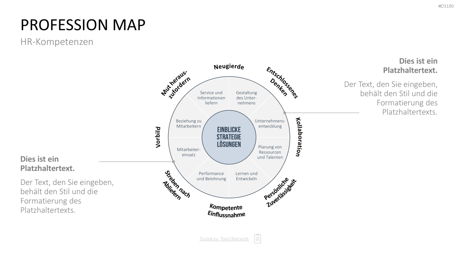Personalmanagement-Toolbox PowerPoint-Vorlage