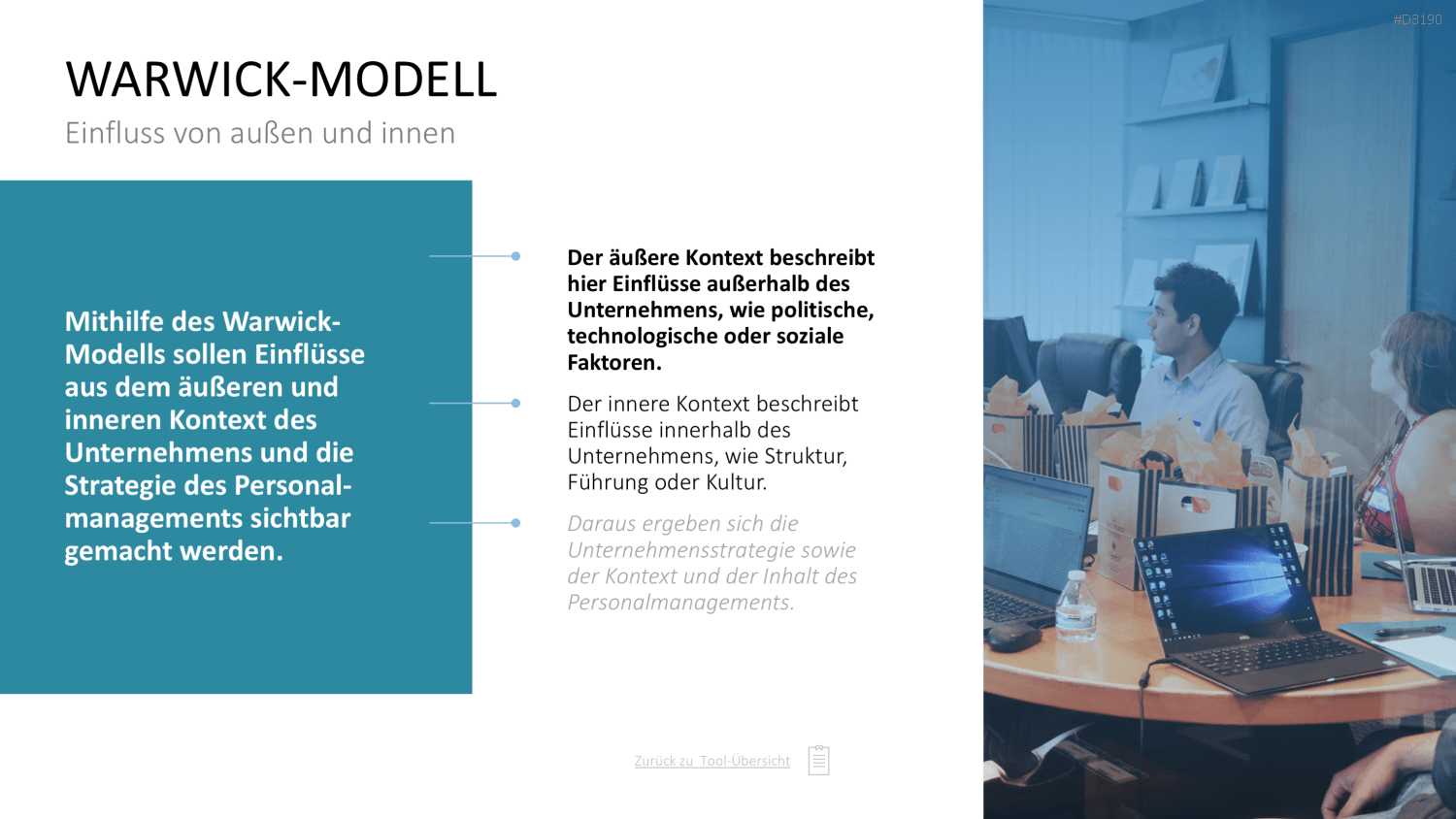 Personalmanagement-Toolbox PowerPoint-Vorlage