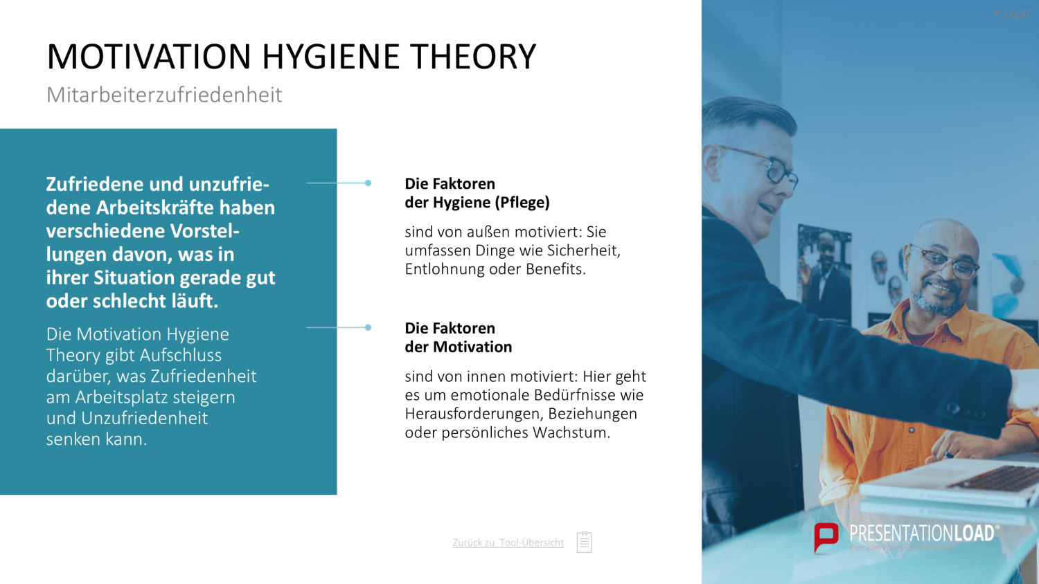 Personalmanagement-Toolbox PowerPoint-Vorlage