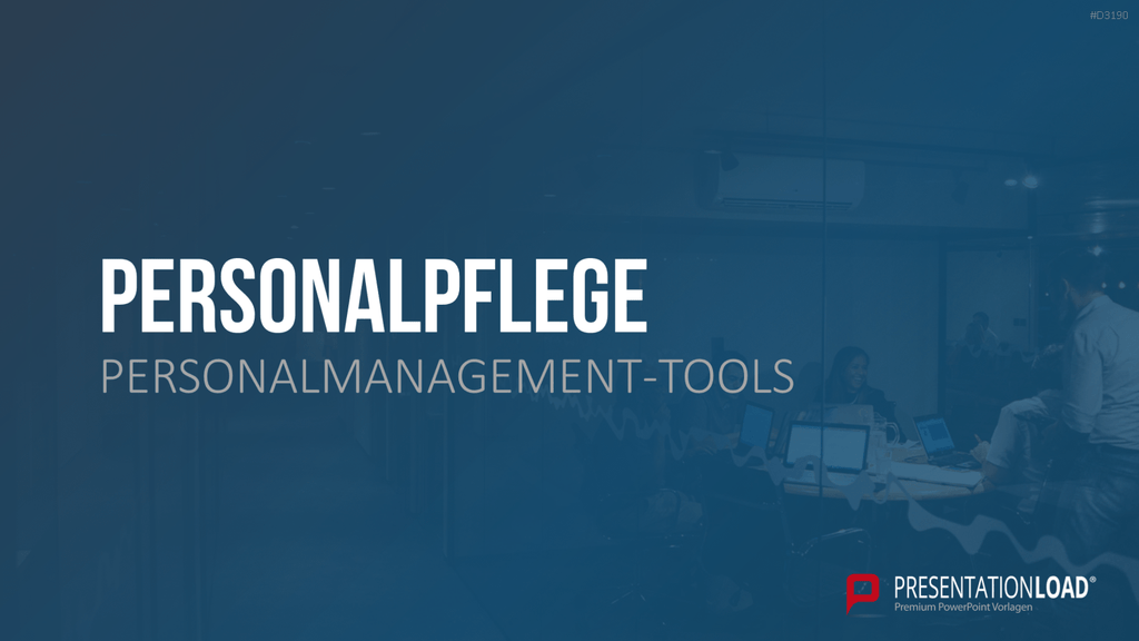 Personalmanagement-Toolbox PowerPoint-Vorlage