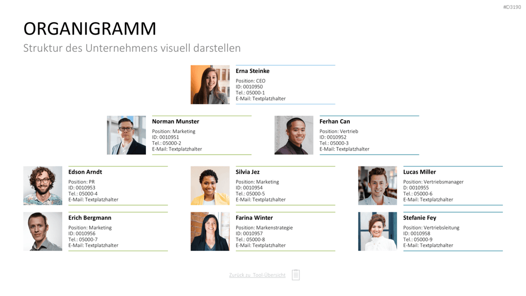 Personalmanagement-Toolbox PowerPoint-Vorlage