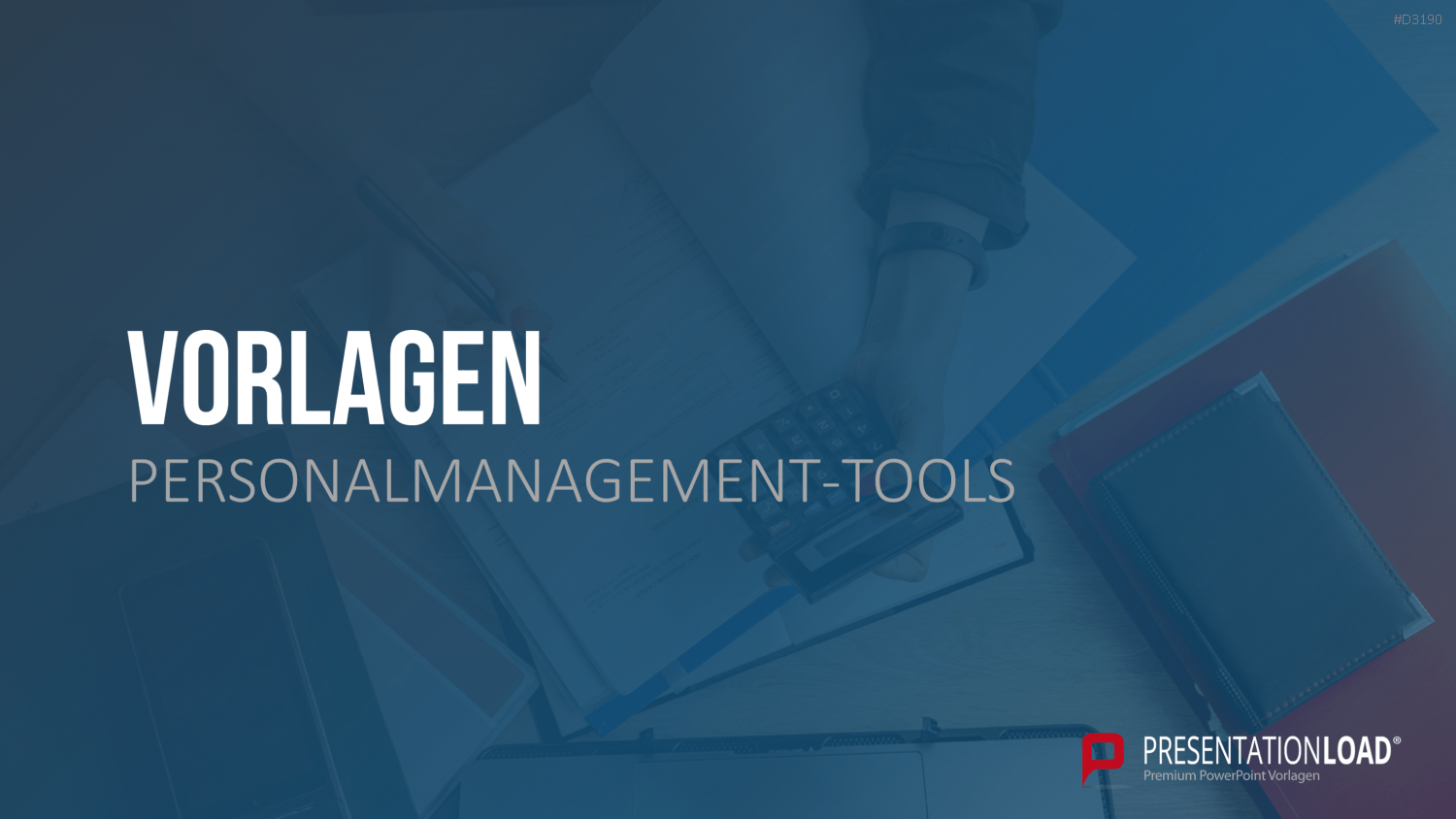 Personalmanagement-Toolbox PowerPoint-Vorlage