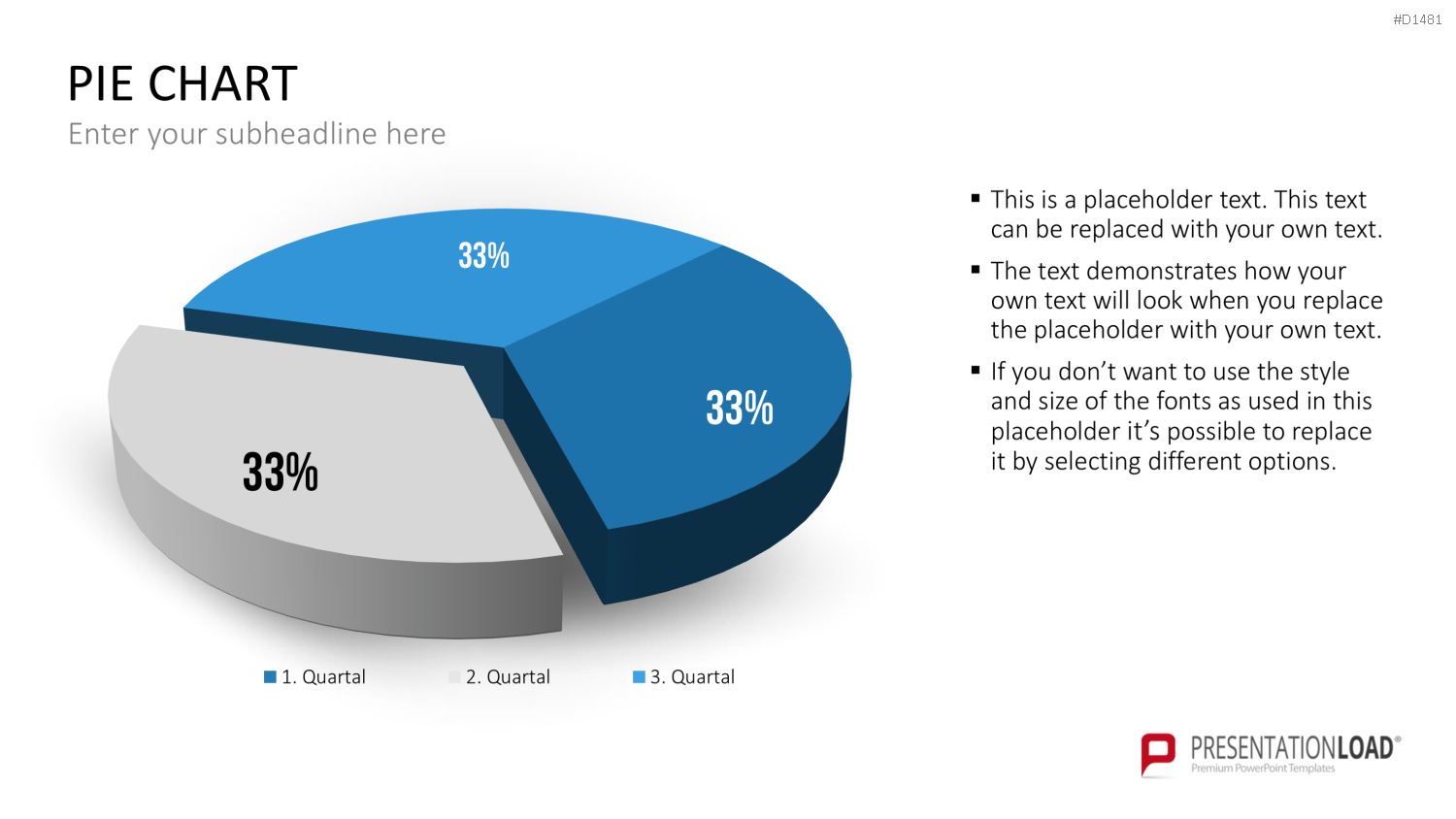 Kuchendiagramm-Toolbox PowerPoint-Vorlage