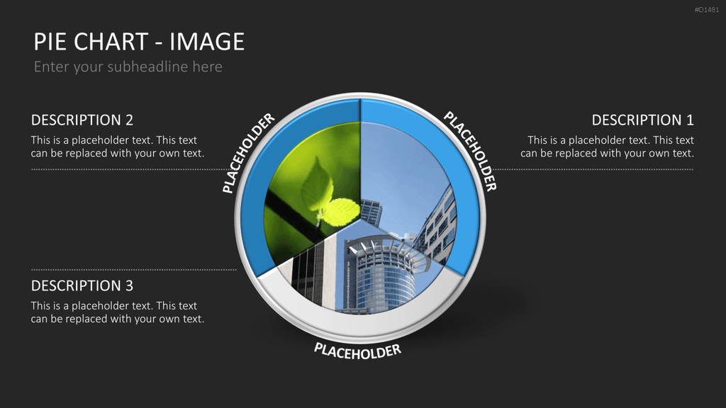 Kuchendiagramm-Toolbox PowerPoint-Vorlage