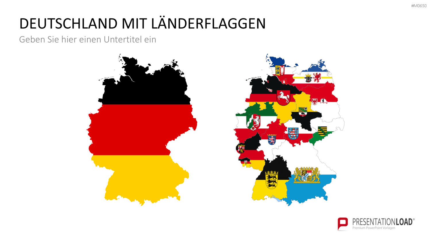 Deutschland Landkreise PowerPoint-Vorlage