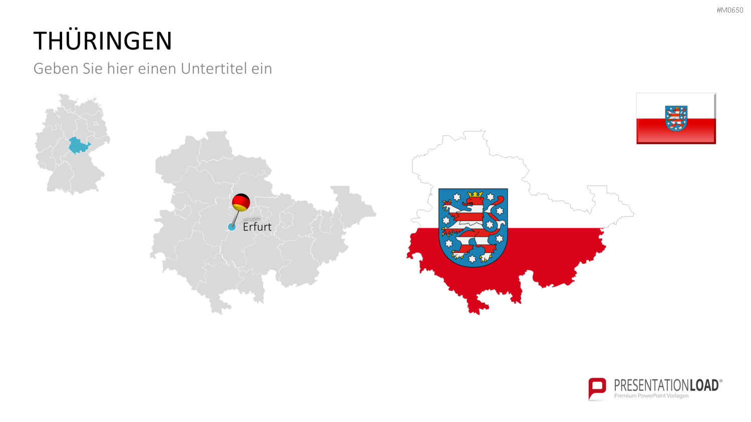 Deutschland Landkreise PowerPoint-Vorlage