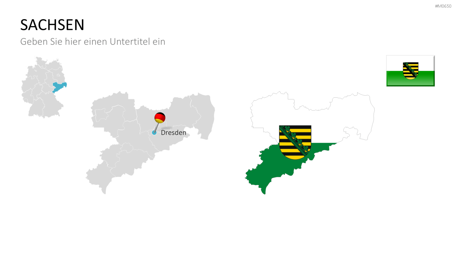 Deutschland Landkreise PowerPoint-Vorlage