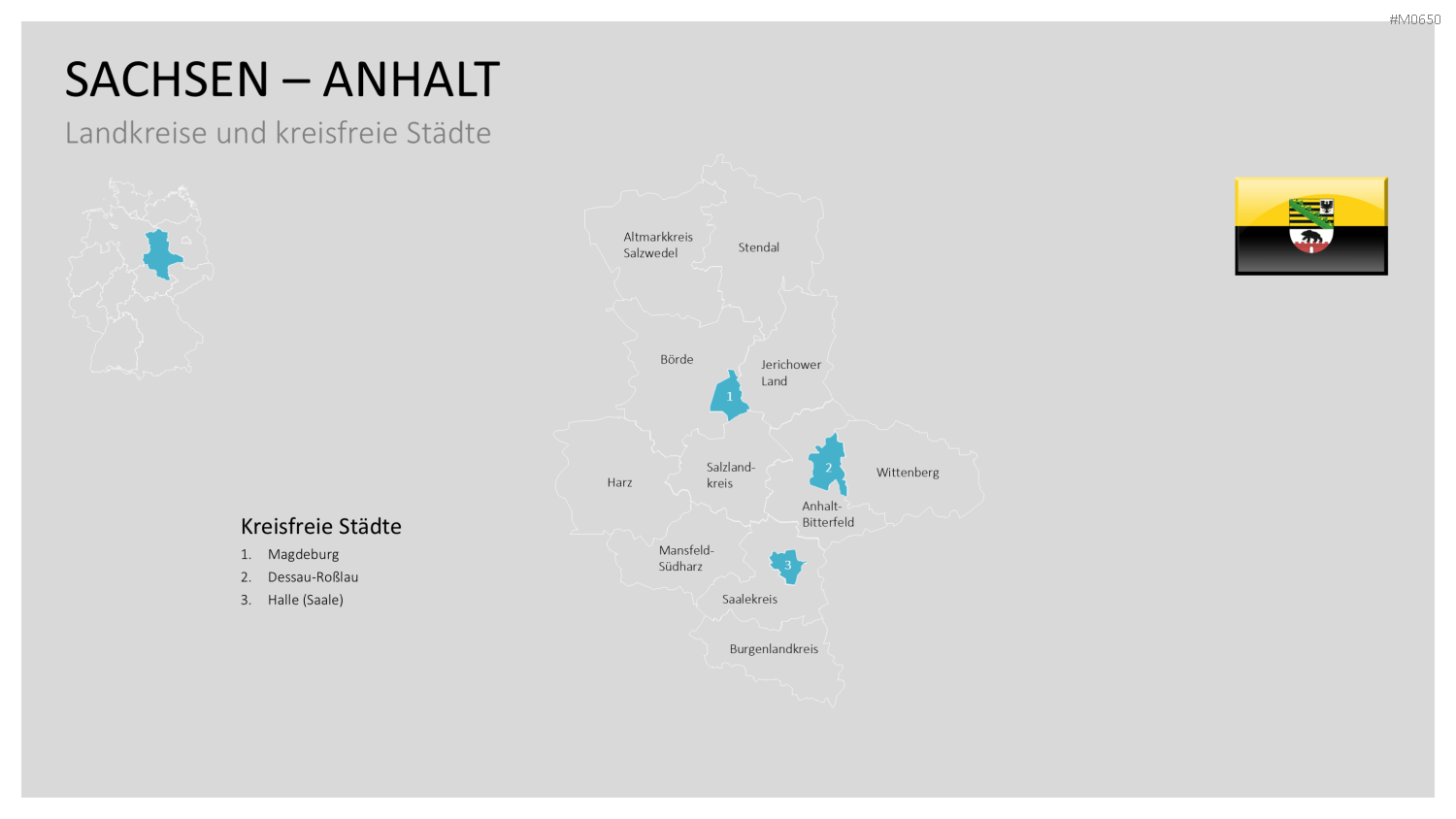 Deutschland Landkreise PowerPoint-Vorlage