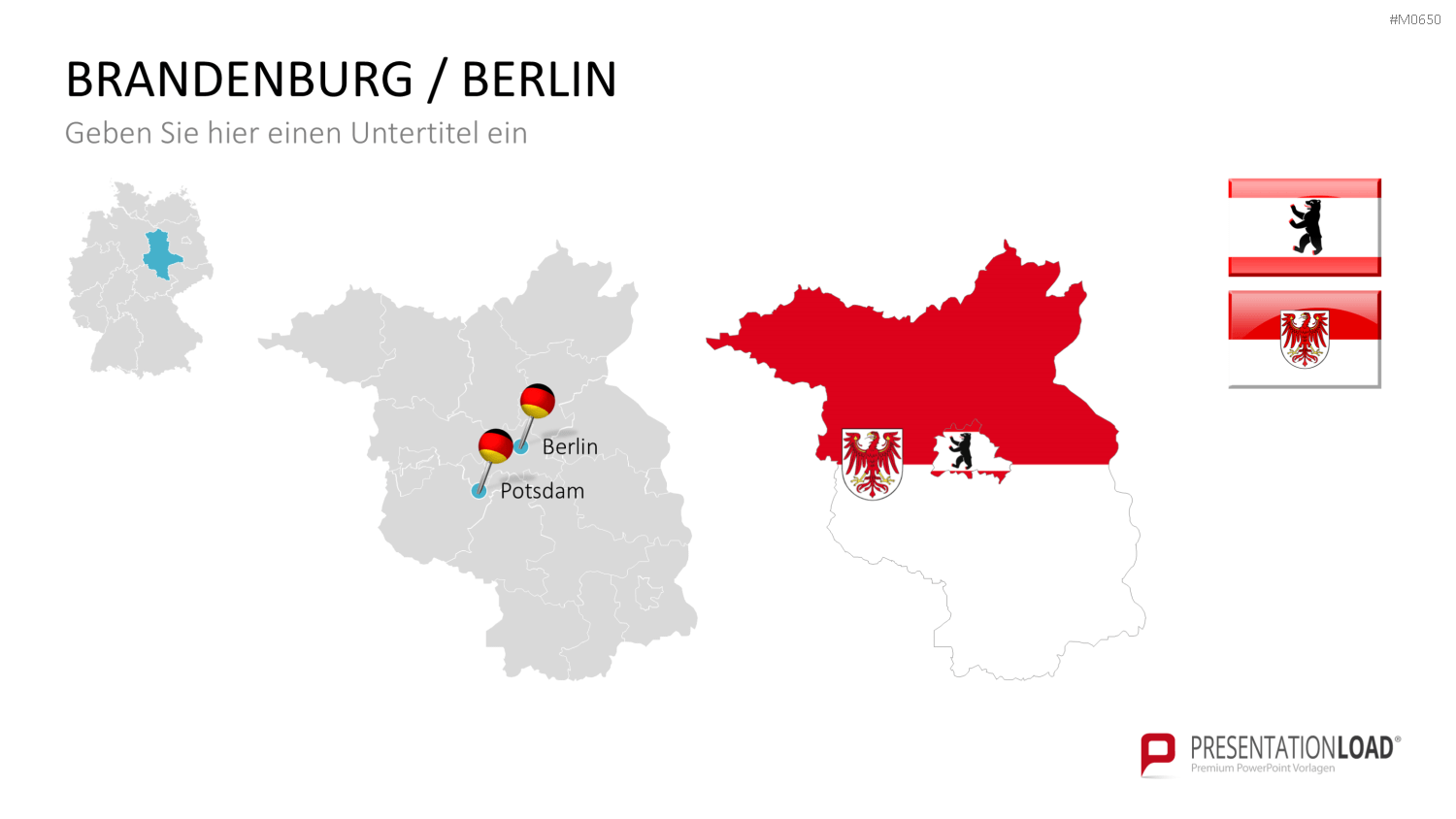 Deutschland Landkreise PowerPoint-Vorlage