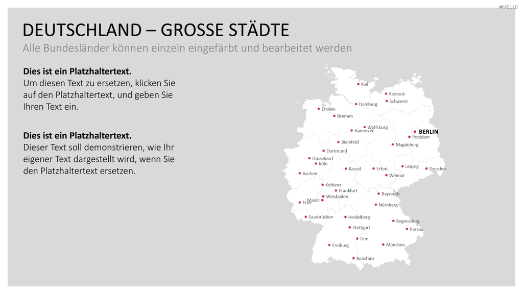 Deutschland PowerPoint-Vorlage