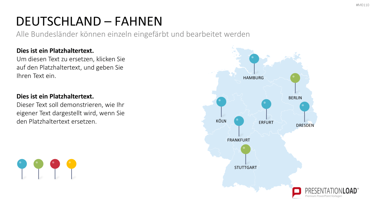 Deutschland PowerPoint-Vorlage