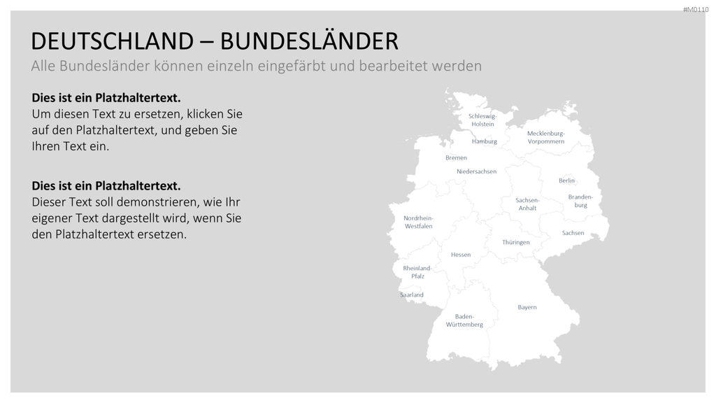Deutschland PowerPoint-Vorlage