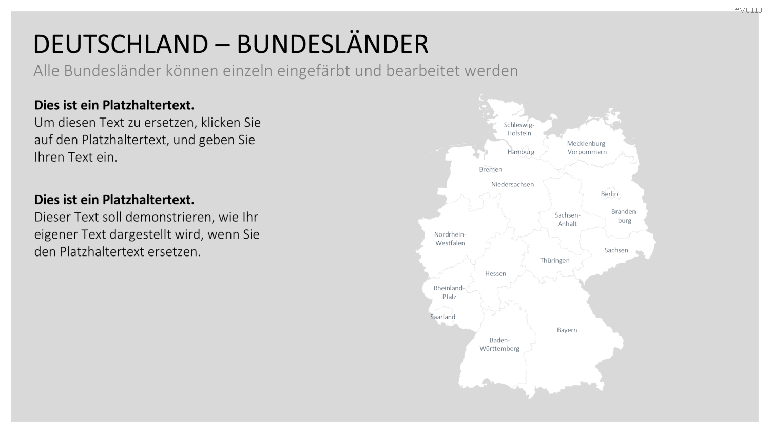 Deutschland PowerPoint-Vorlage