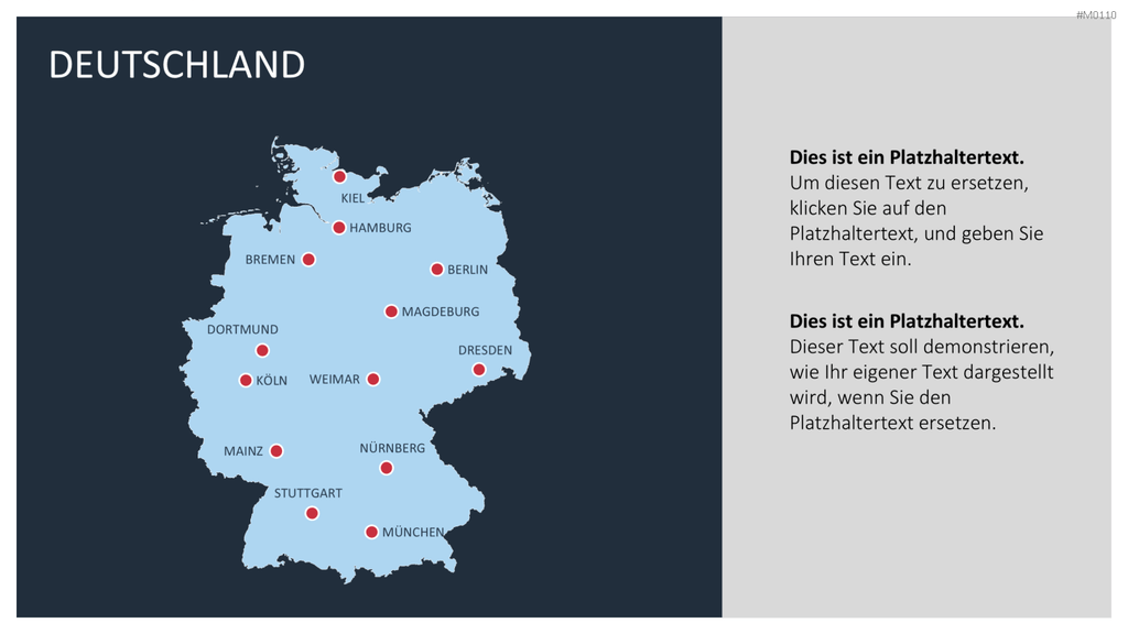 Deutschland PowerPoint-Vorlage