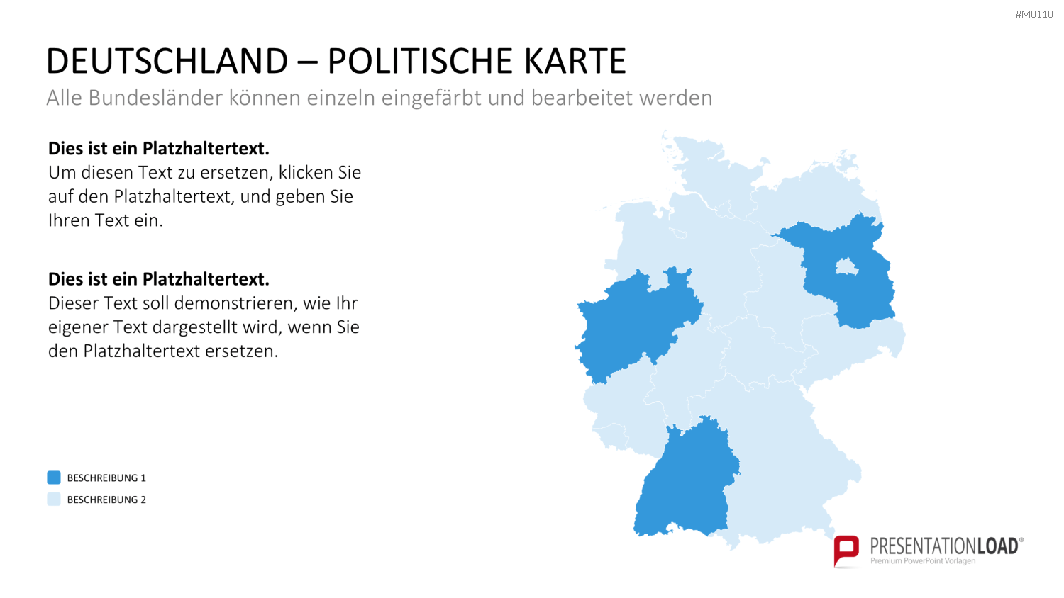 Deutschland PowerPoint-Vorlage