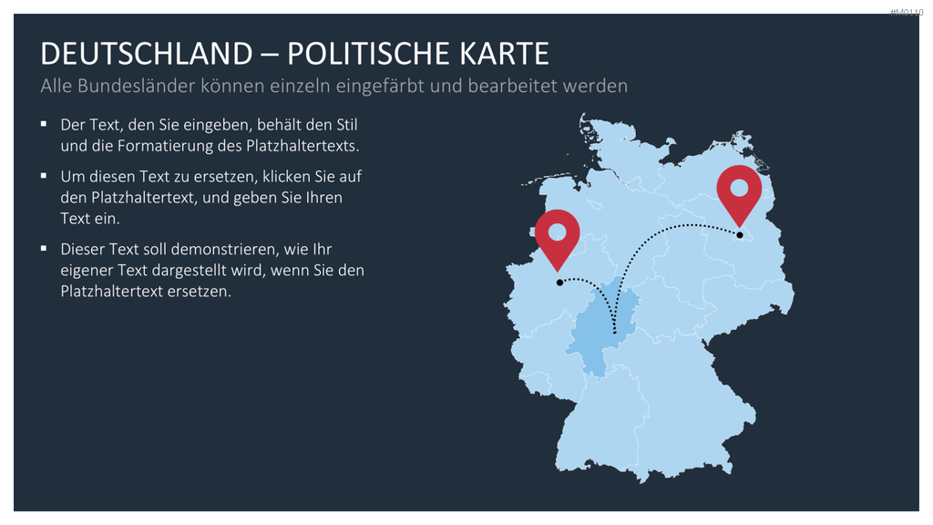 Deutschland PowerPoint-Vorlage