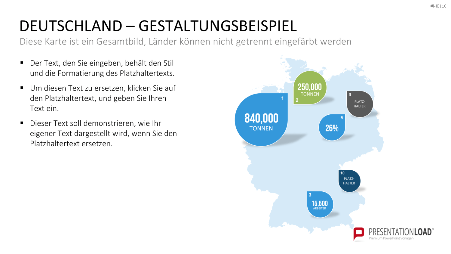Deutschland PowerPoint-Vorlage