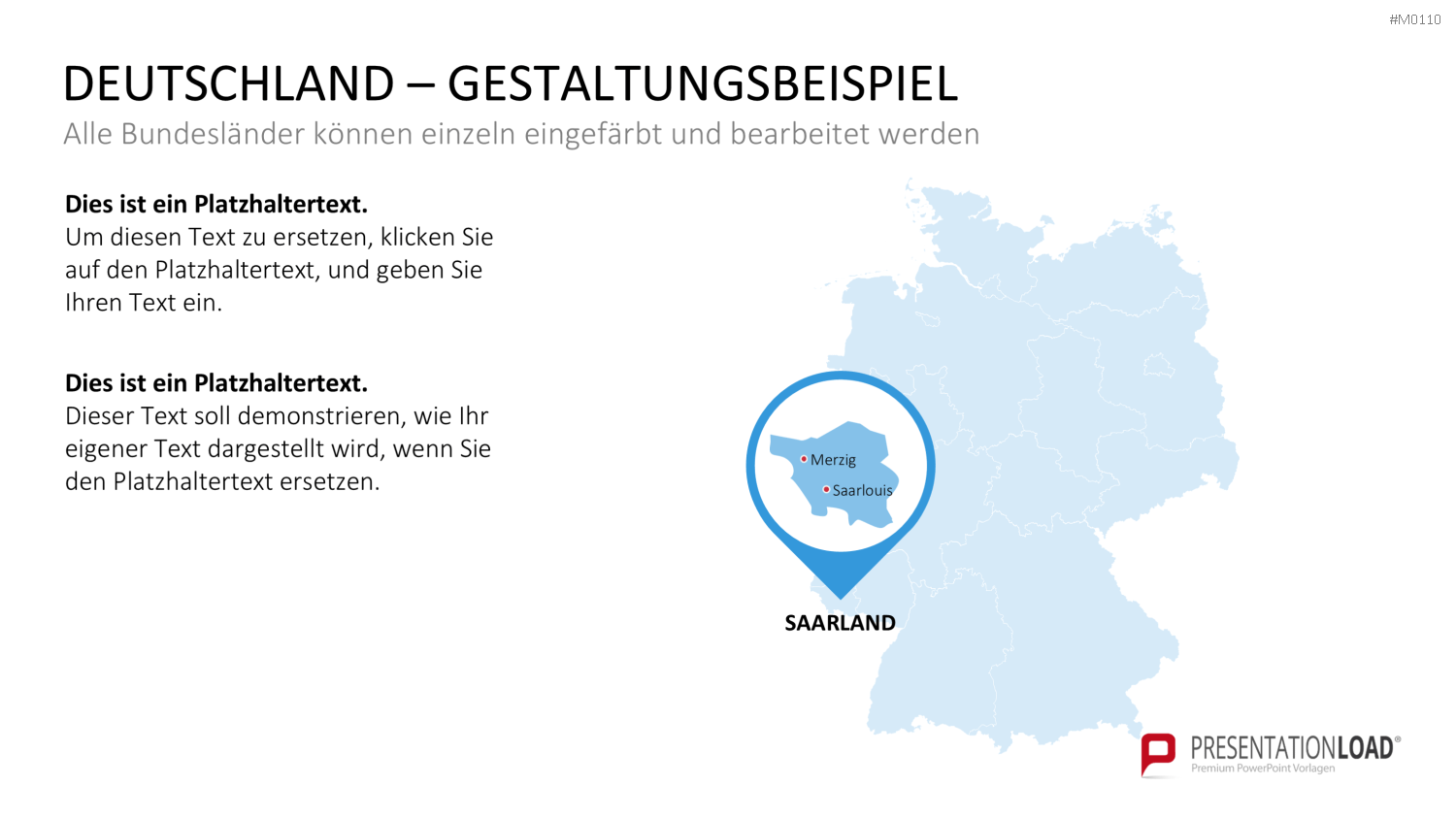 Deutschland PowerPoint-Vorlage