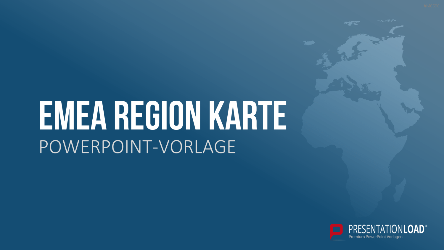 EMEA Region PowerPoint-Vorlage