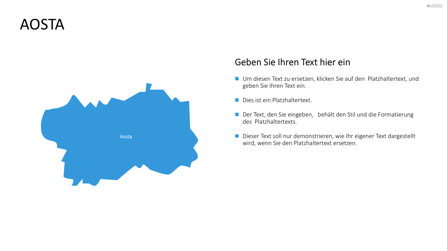 Nord-, Zentral-, Süd- Italien PowerPoint-Vorlage