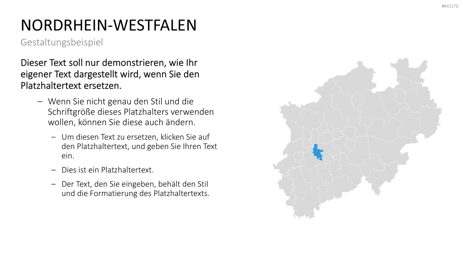 Nordrhein-Westfalen PowerPoint-Vorlage