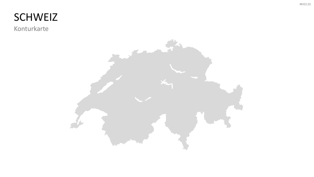Schweiz PowerPoint-Vorlage