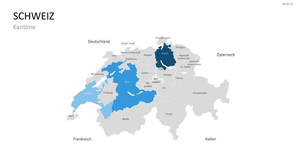 Schweiz PowerPoint-Vorlage