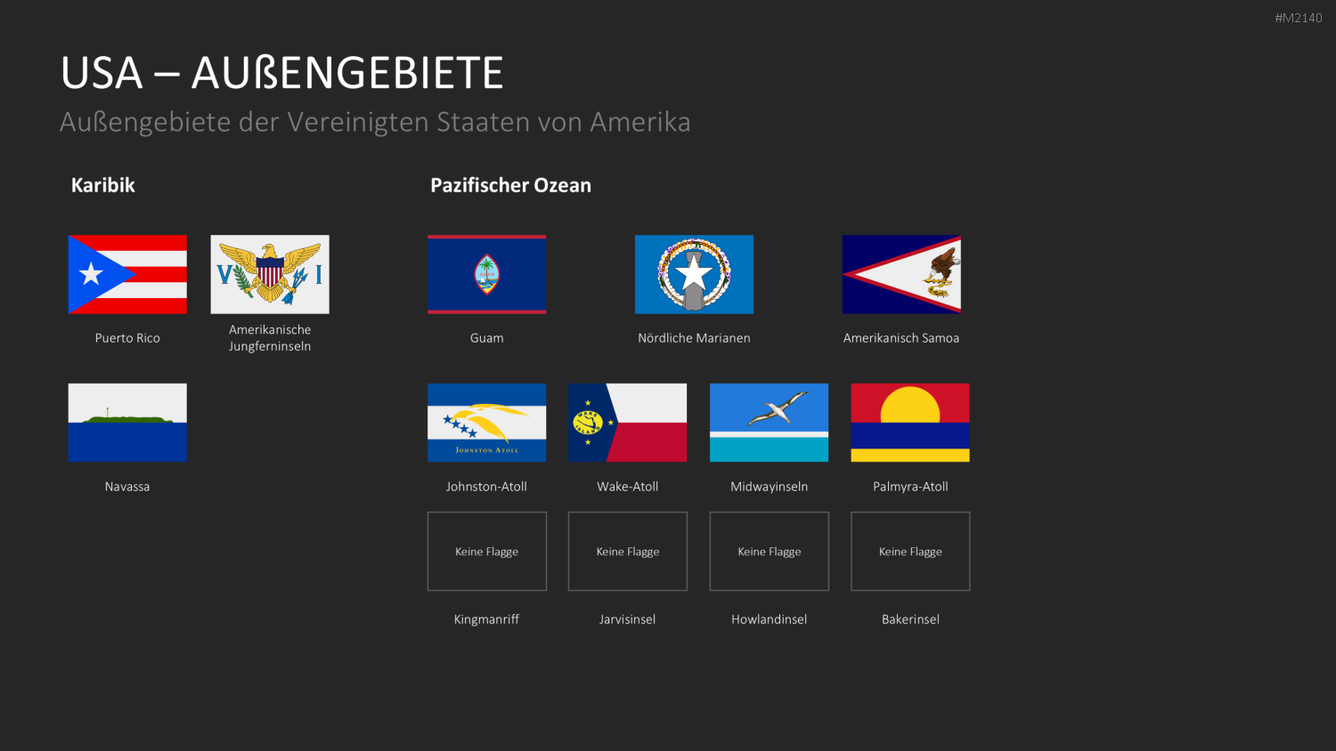 USA - Counties PowerPoint-Vorlage