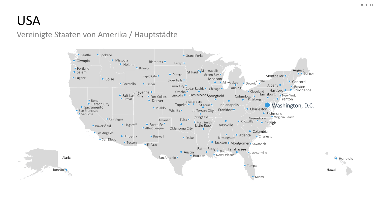 USA PowerPoint-Vorlage