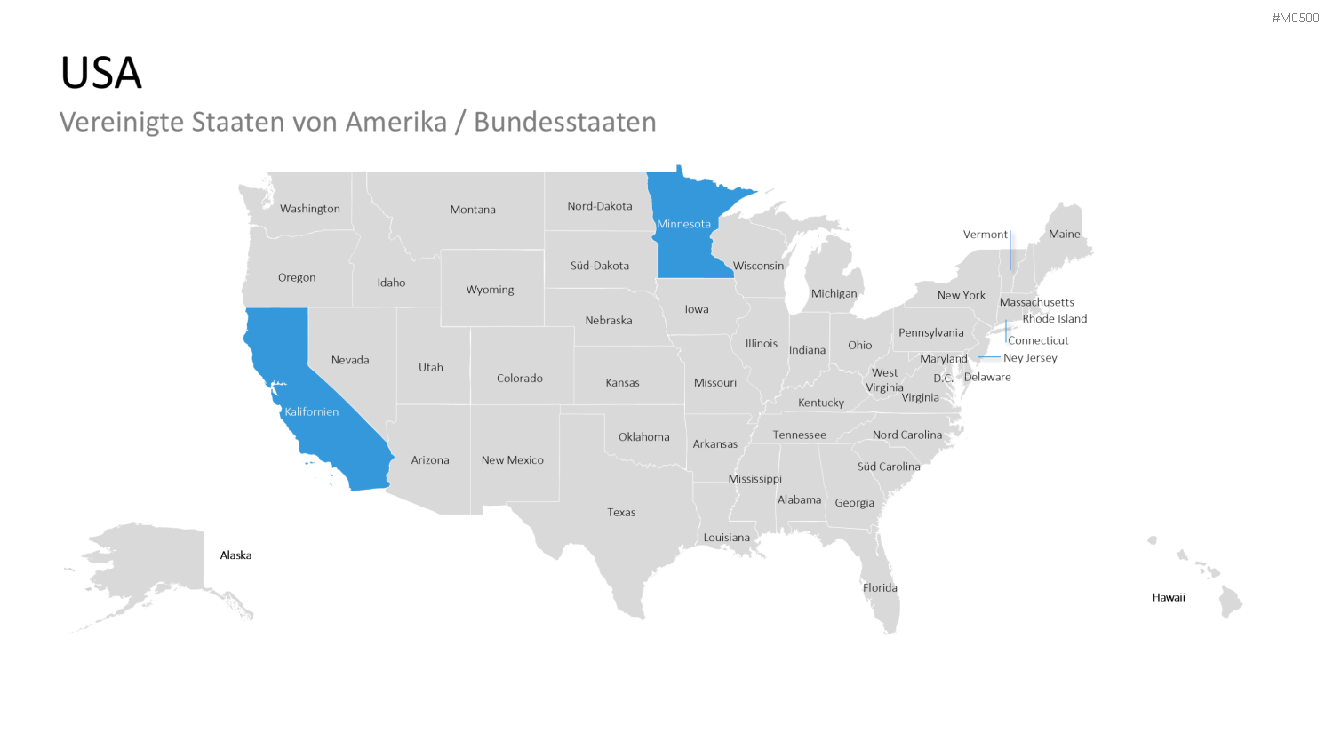USA PowerPoint-Vorlage