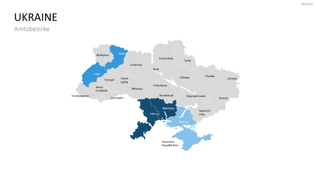Ukraine PowerPoint-Vorlage