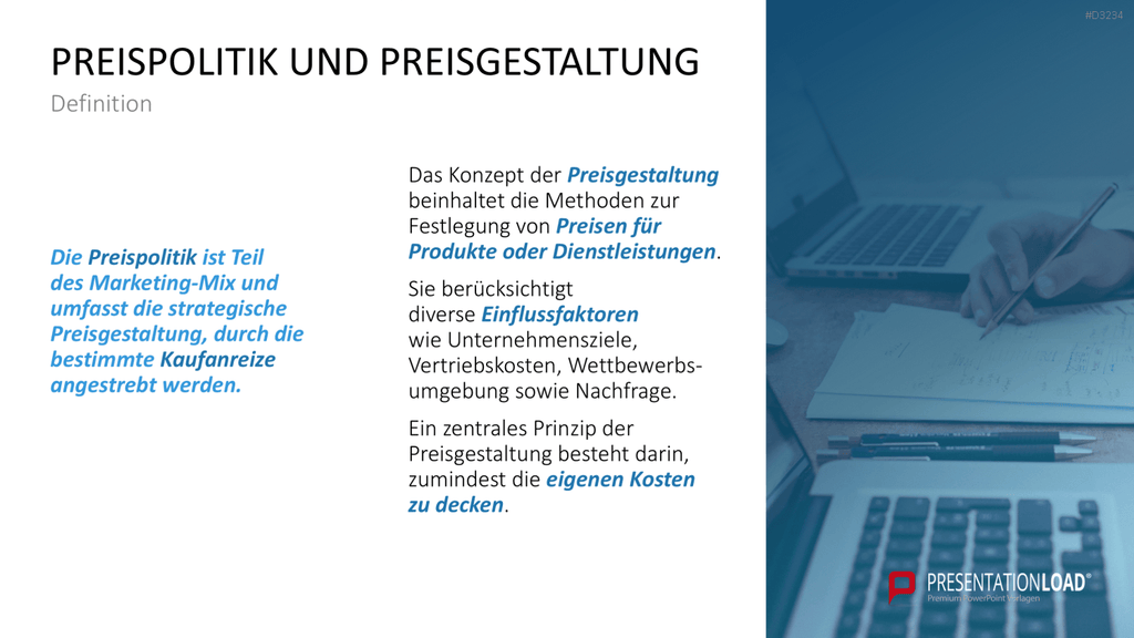 Preisstrategie PowerPoint-Vorlage
