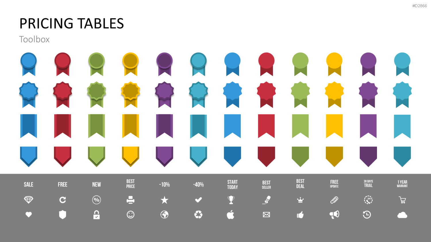Pricing-Tables PowerPoint-Vorlage