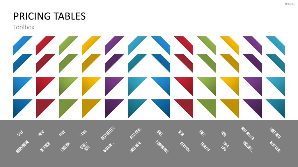 Pricing-Tables PowerPoint-Vorlage