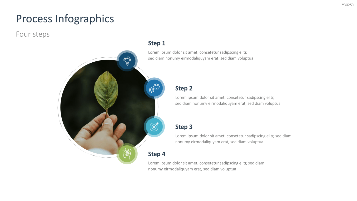 Prozess-Infografiken PowerPoint-Vorlage