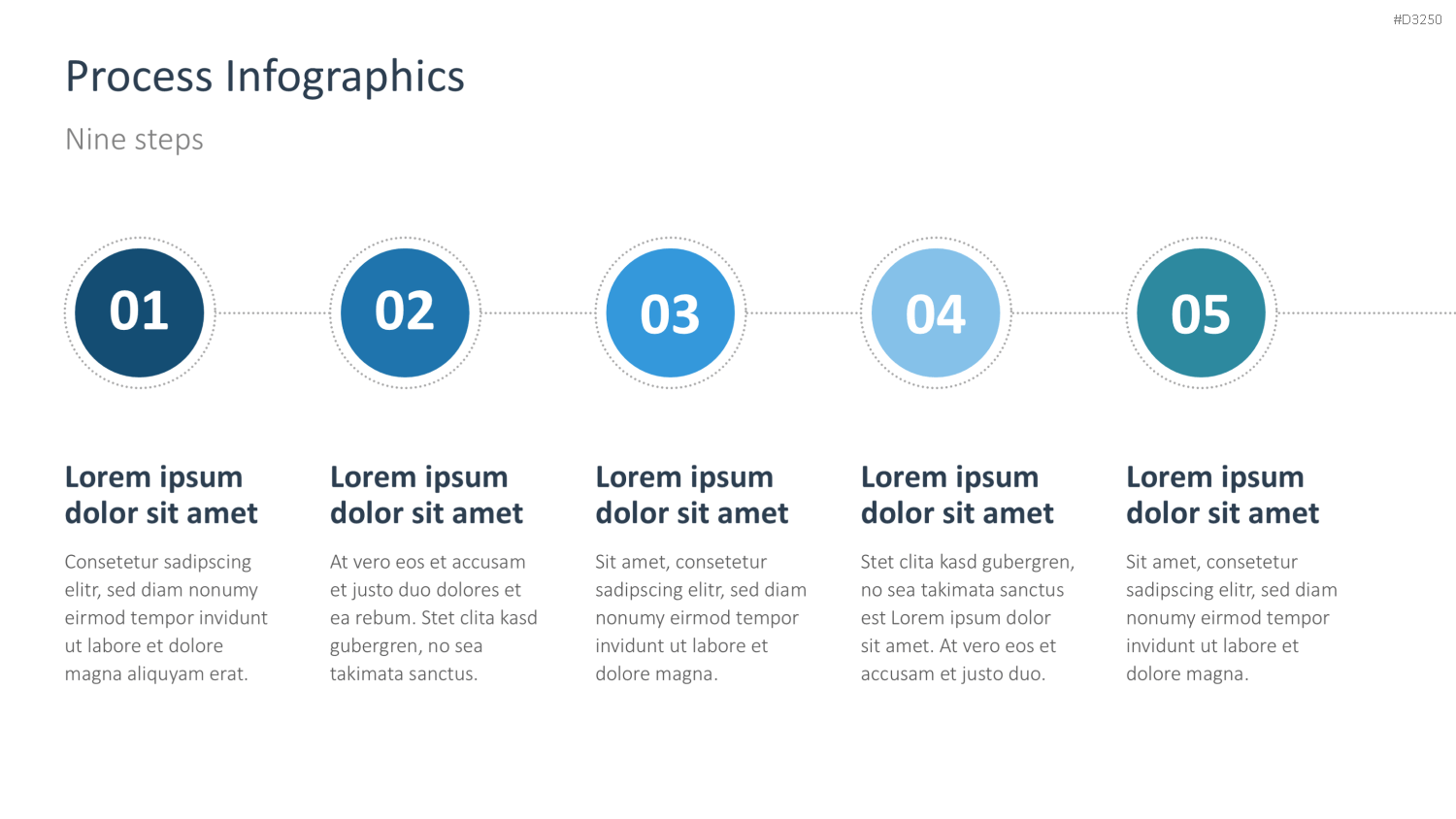 Prozess-Infografiken PowerPoint-Vorlage