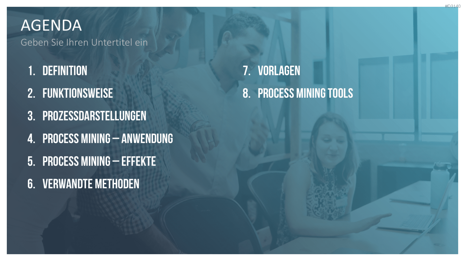 Process Mining PowerPoint-Vorlage