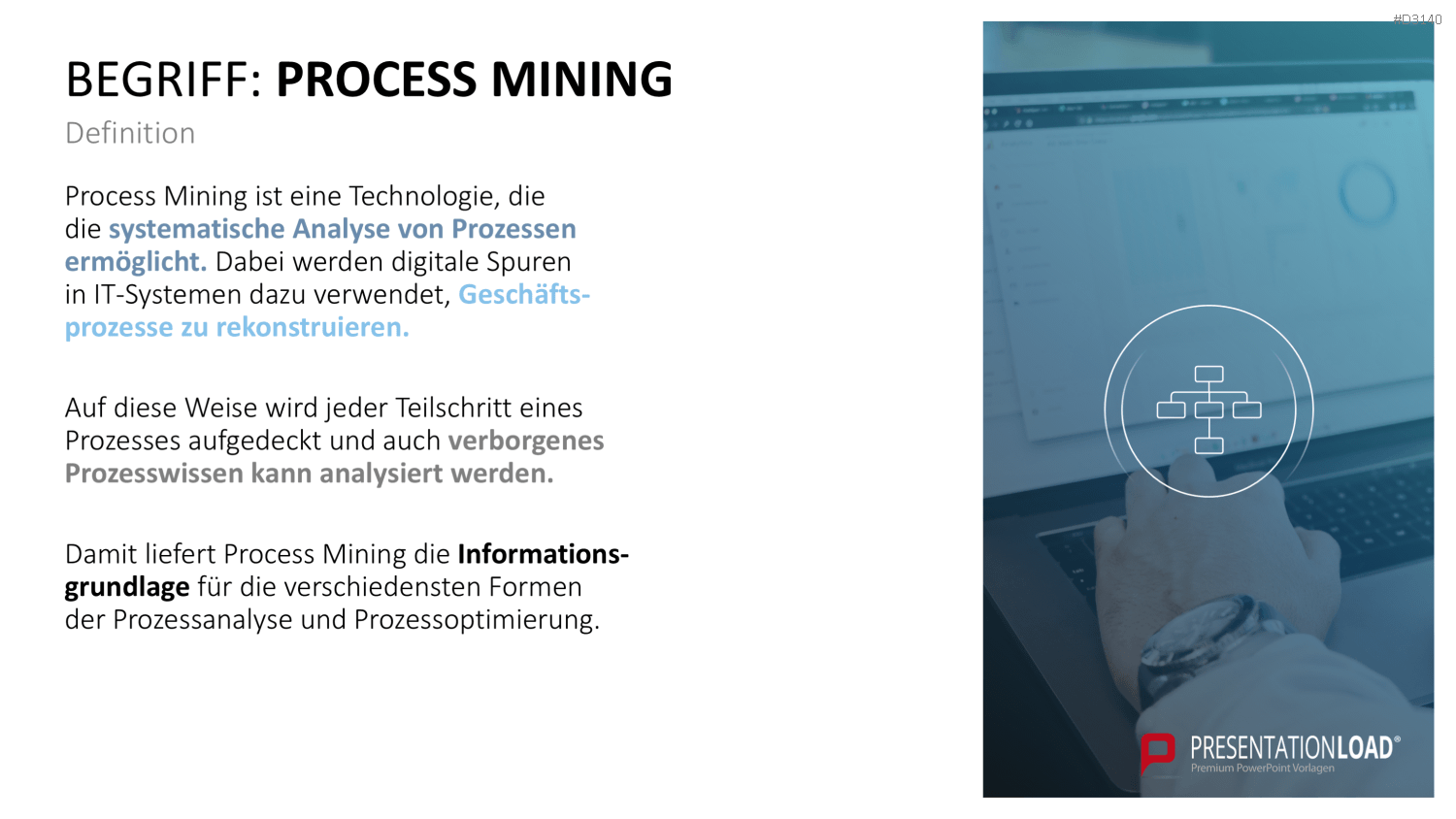 Process Mining PowerPoint-Vorlage