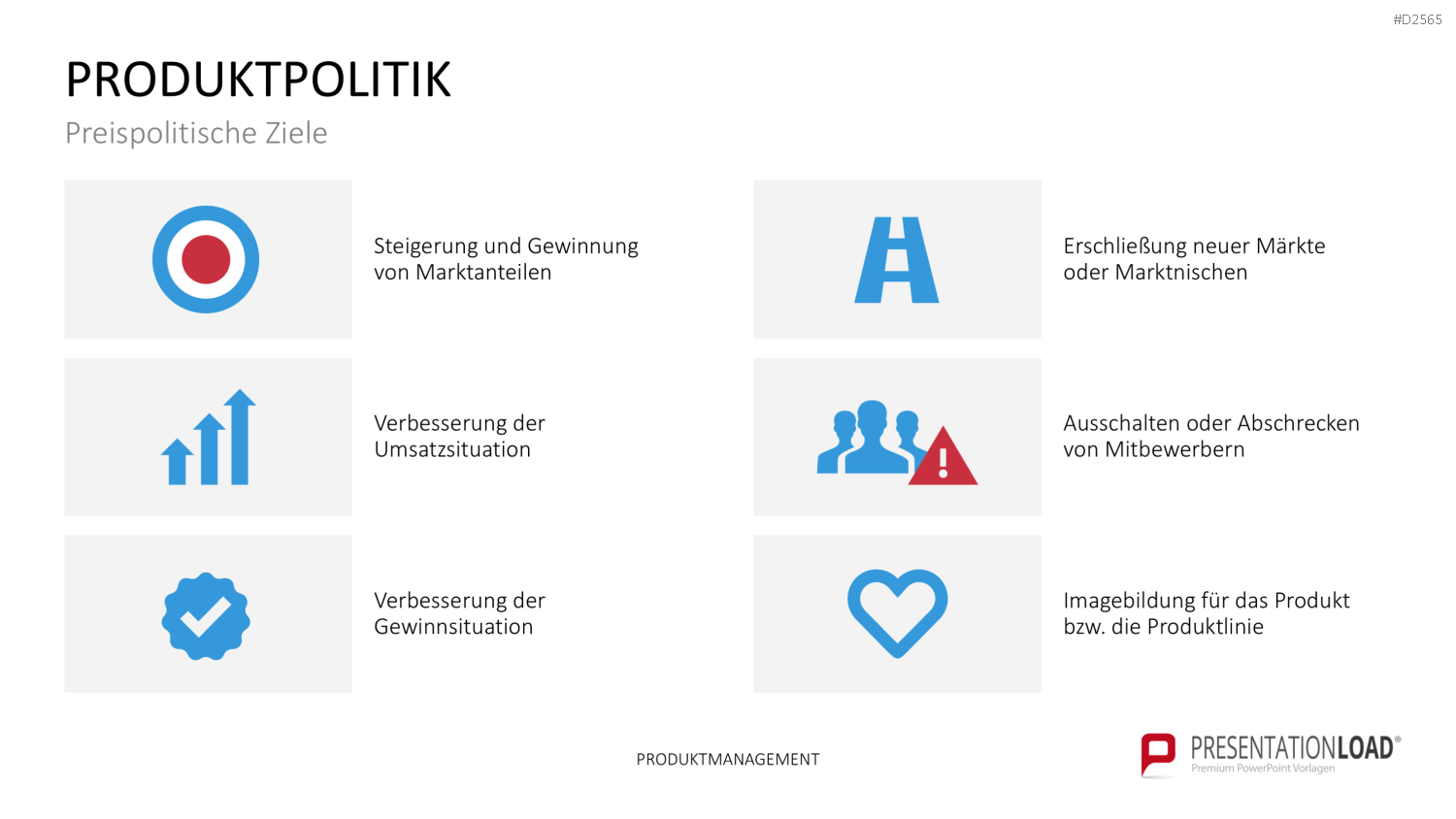 Produktmanagement PowerPoint-Vorlage