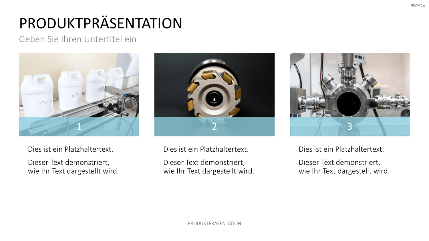 Produktpräsentation PowerPoint-Vorlage