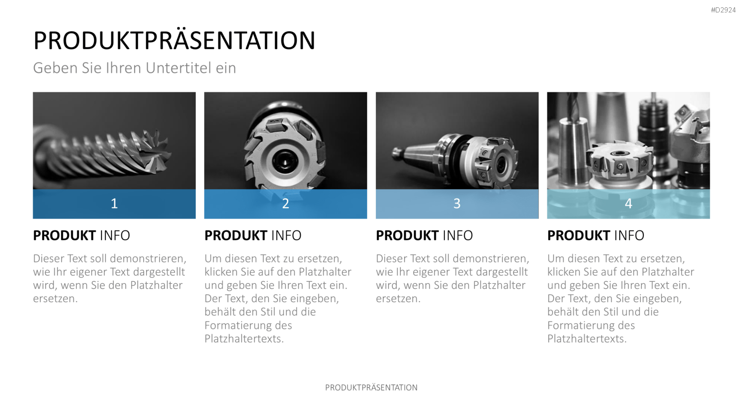 Produktpräsentation PowerPoint-Vorlage