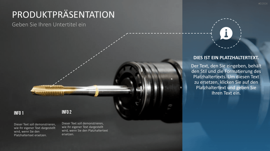 Produktpräsentation PowerPoint-Vorlage