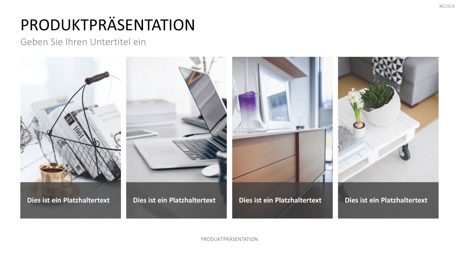 Produktpräsentation PowerPoint-Vorlage