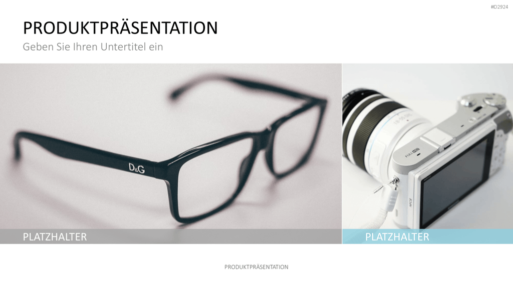 Produktpräsentation PowerPoint-Vorlage
