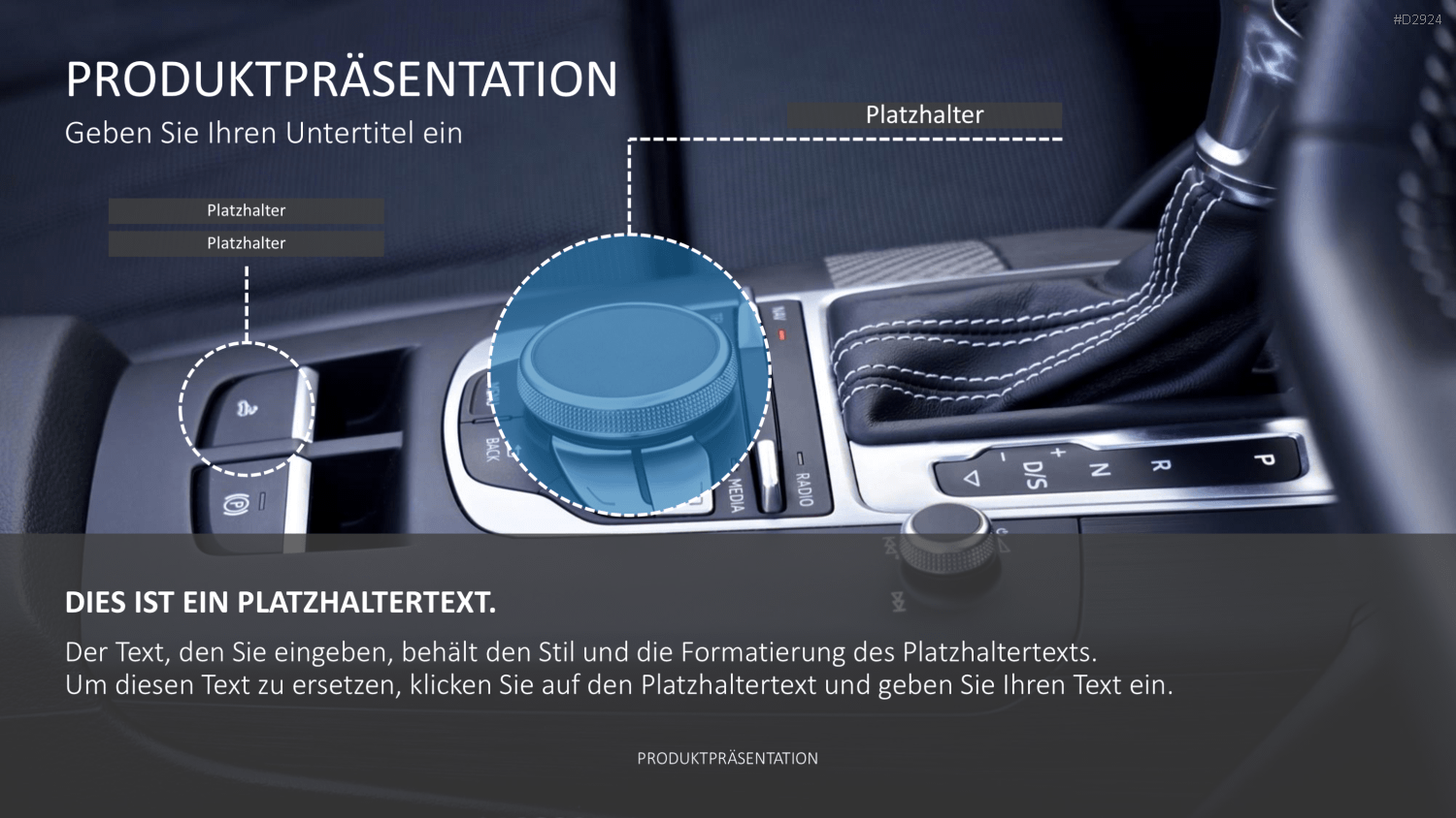 Produktpräsentation PowerPoint-Vorlage