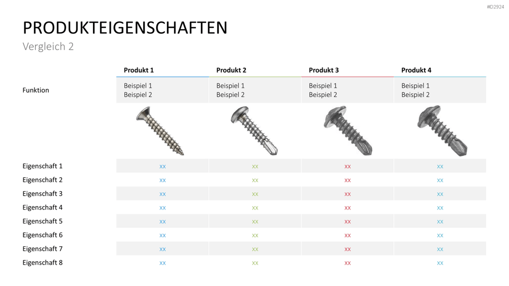 Produktpräsentation PowerPoint-Vorlage
