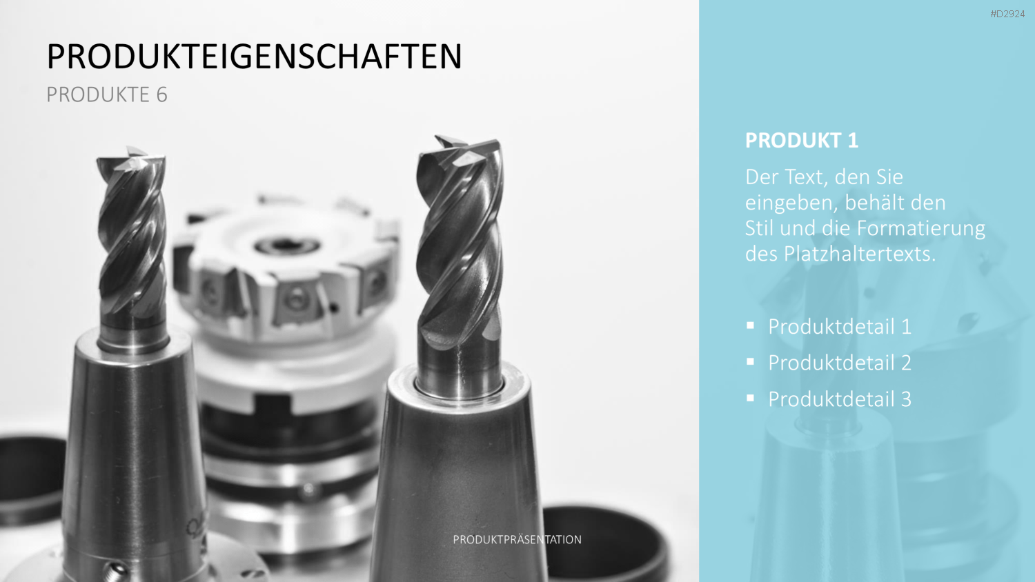 Produktpräsentation PowerPoint-Vorlage